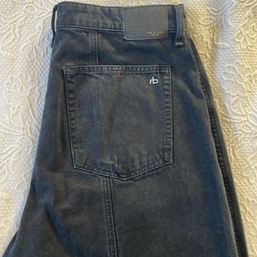 Women's Black Wide-Leg Jean - Picture 5 of 5